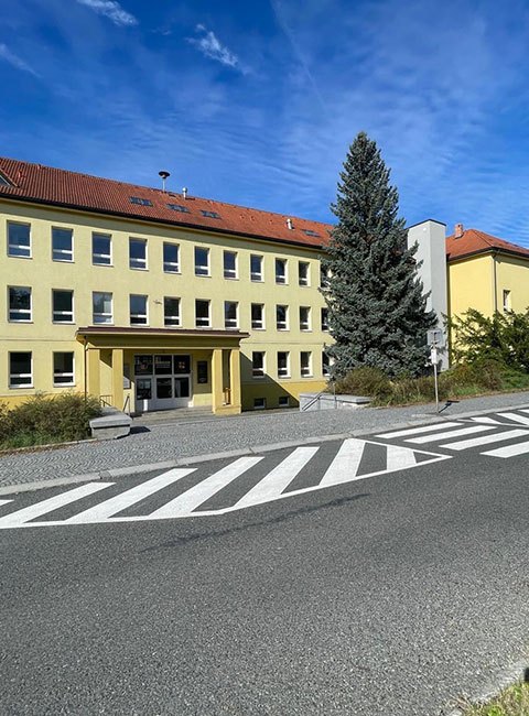 Gymnázium Klatovy - učebna autoškoly LUKAS