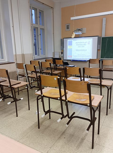 Učebna autoškoly LUKAS - Tábor